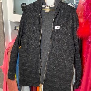 PINK Victoria's Secret Charcoal Hoodie
